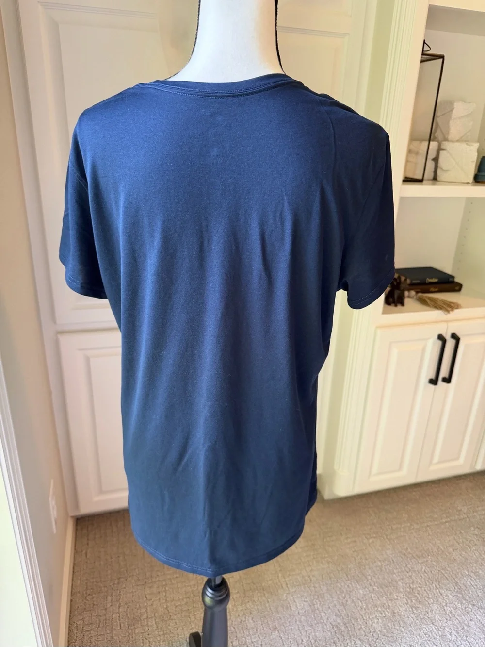 Nike Navy Short Sleeve Dry-Fit Tee